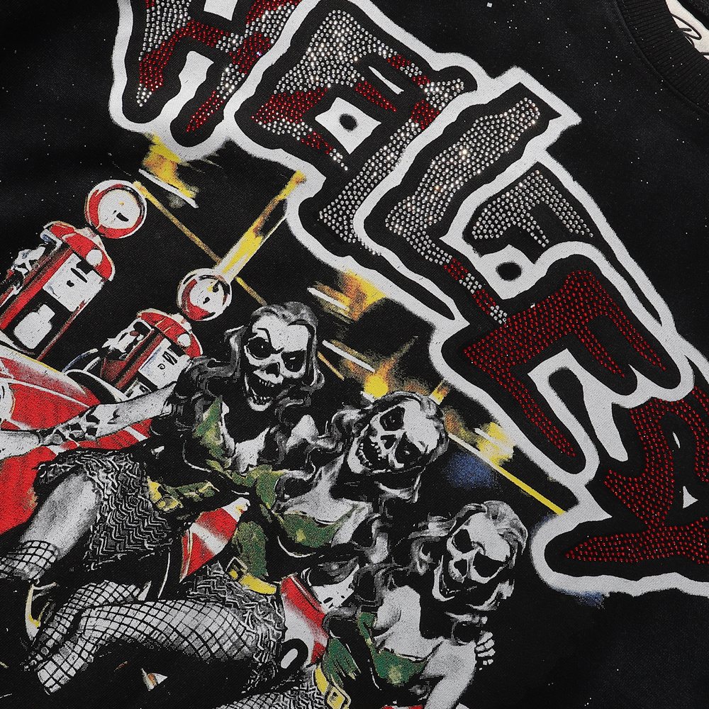 BKYS Revival Hellfest Speckle Graphic T-Shirt