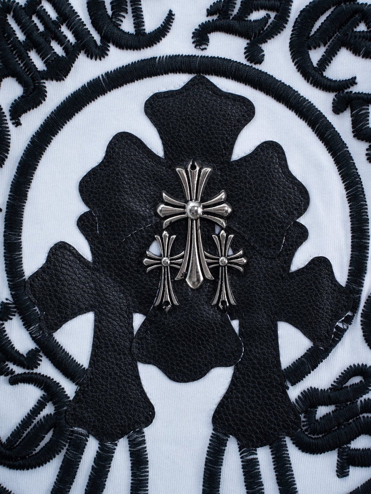 Chrome Hearts Horseshoe Cross Graphic T-Shirt