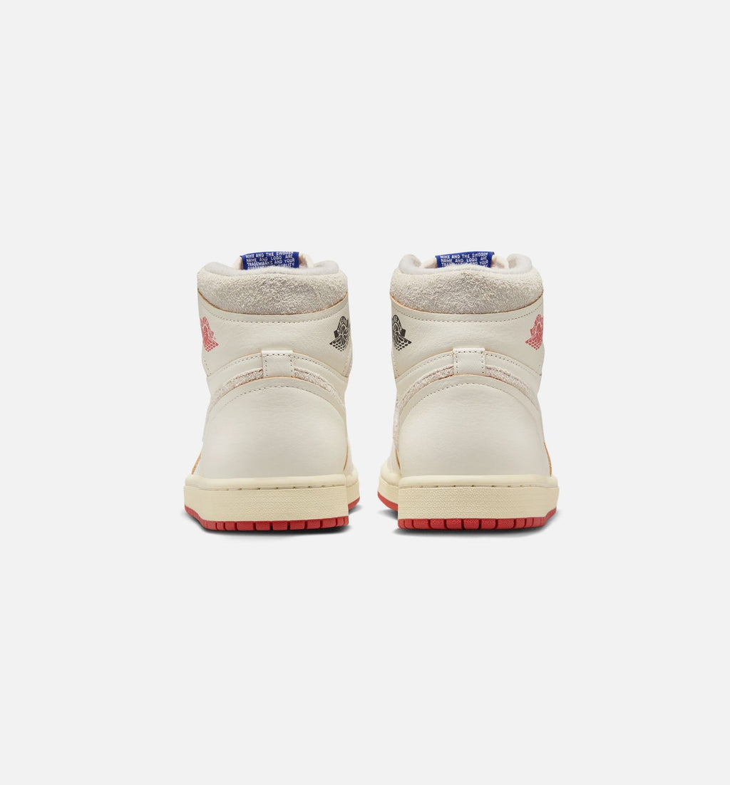 Air Jordan 1 High OG Rare Air Cinnabar Women's Lifestyle Shoes - Sail/Cinnabar/Light Bone