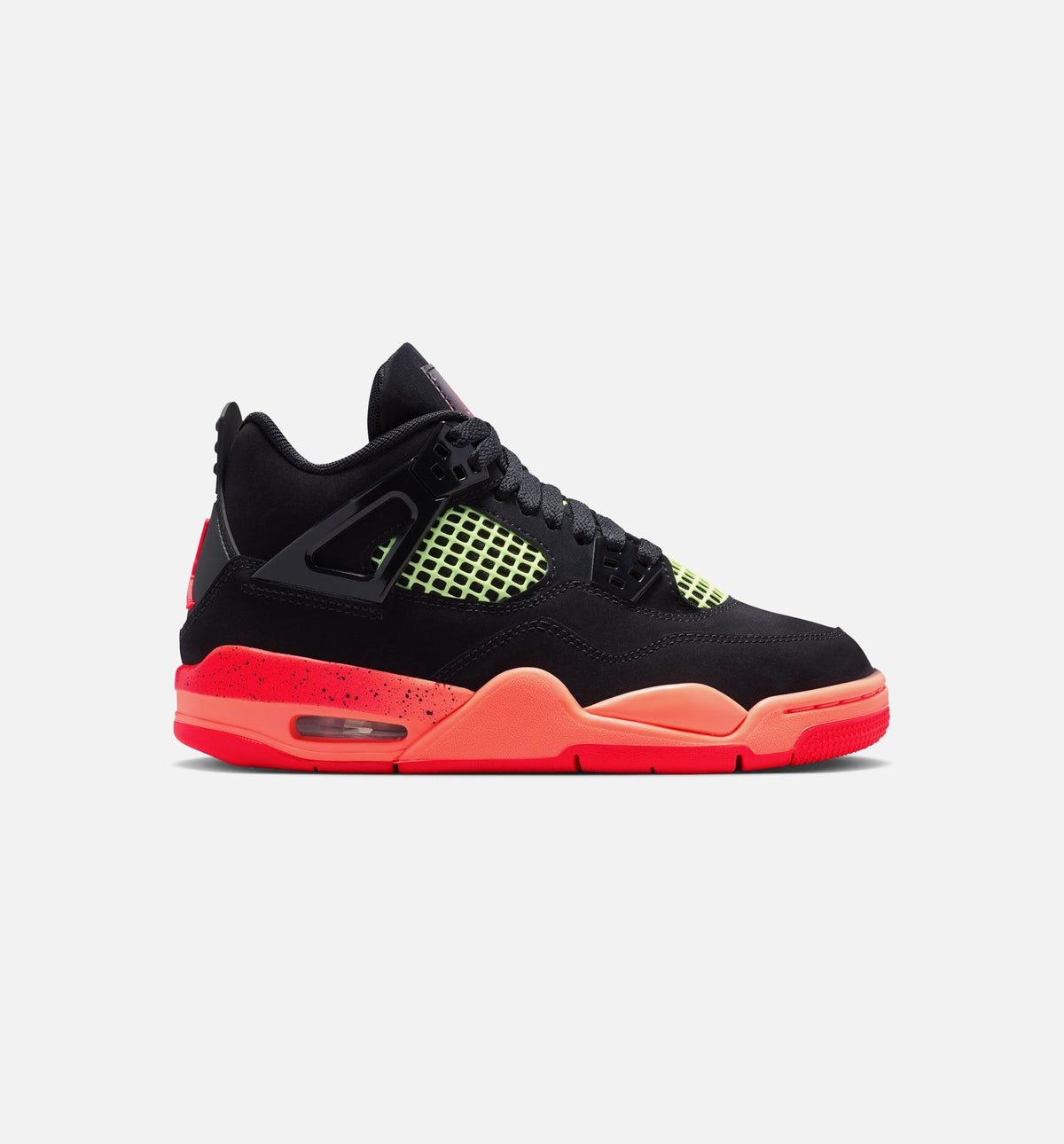 Air Jordan 4 Retro “Black Infrared 23” Grade School Lifestyle Shoes (GS)