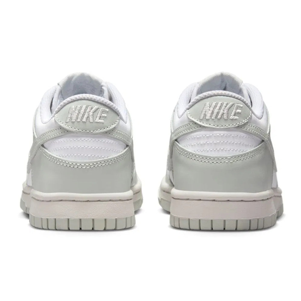 Big Kid's Nike Dunk Low White/Light Silver-Photon Dust (FB9109 124)