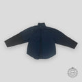 Balenciaga Layered Jersey Overshirt in Blue