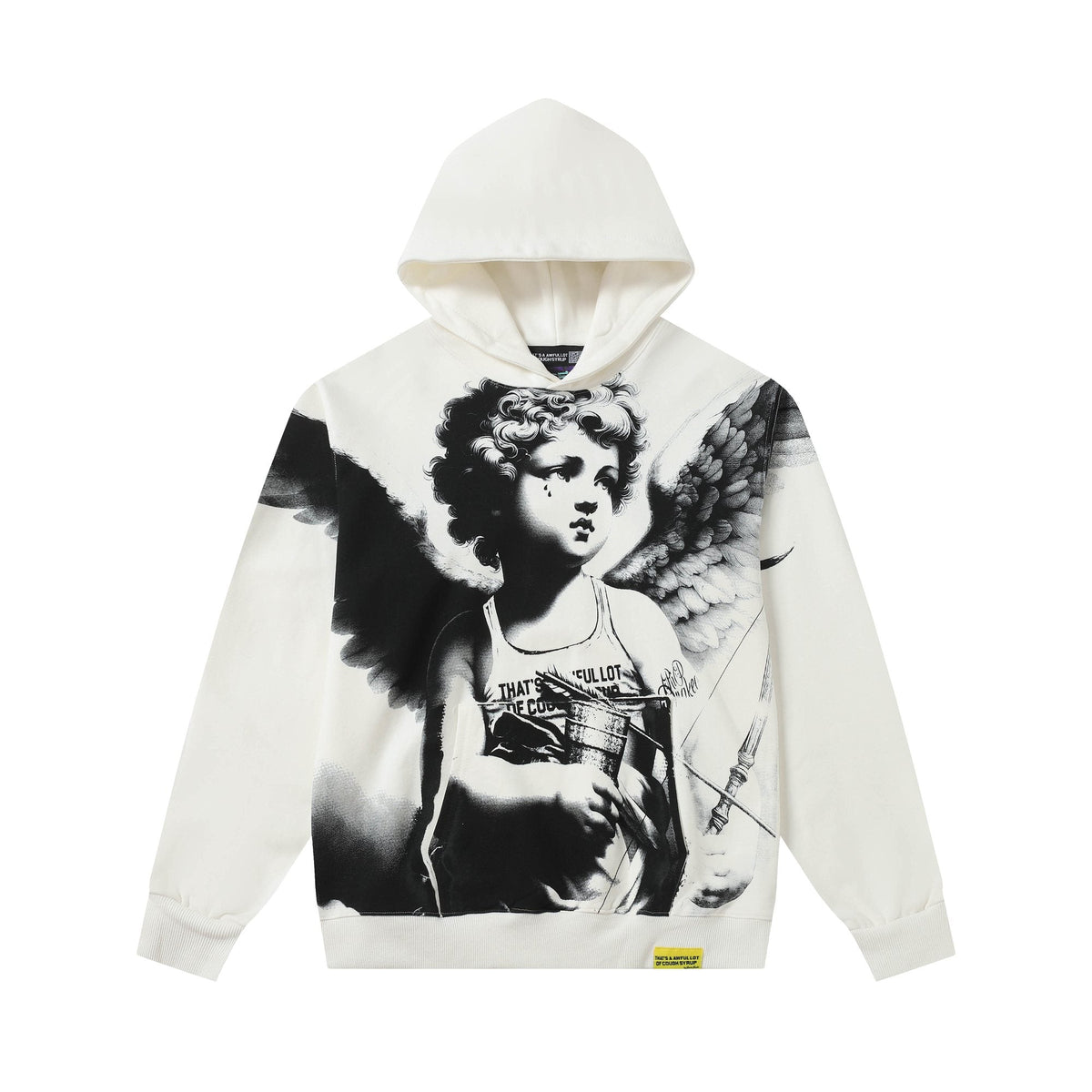 THAT'S A AWFUL LOT OF COUGH SYRUP Angel Graphic Hoodie