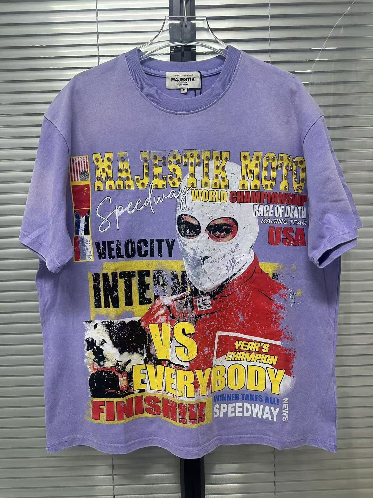 MAJESTIK Moto Racing Graphic T-Shirt