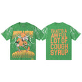 THAT'S A AWFUL LOT OF COUGH SYRUP Lightning Cartoon Graphic T-Shirt
