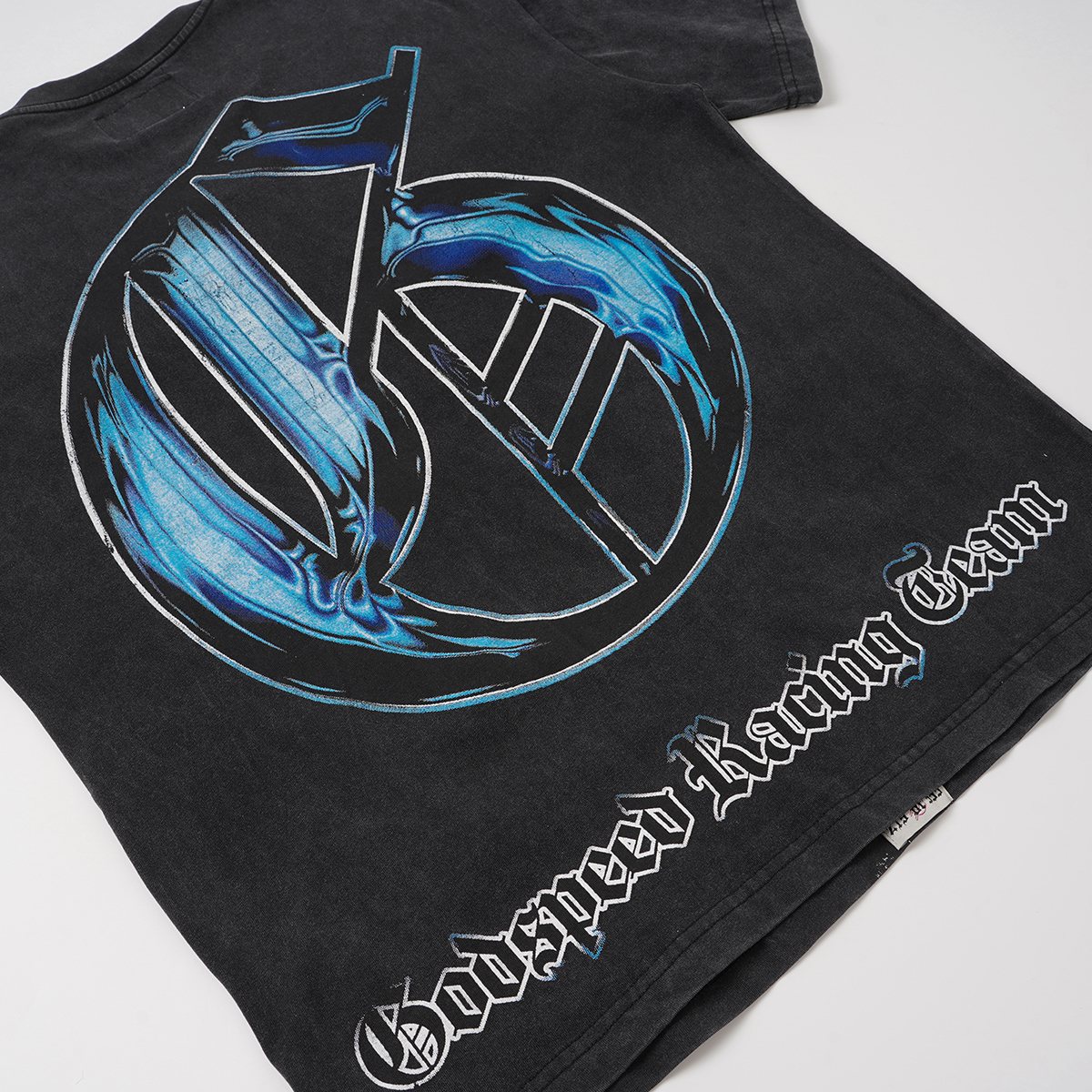 Godspeed Hooded Flag Portrait Graphic T-Shirt