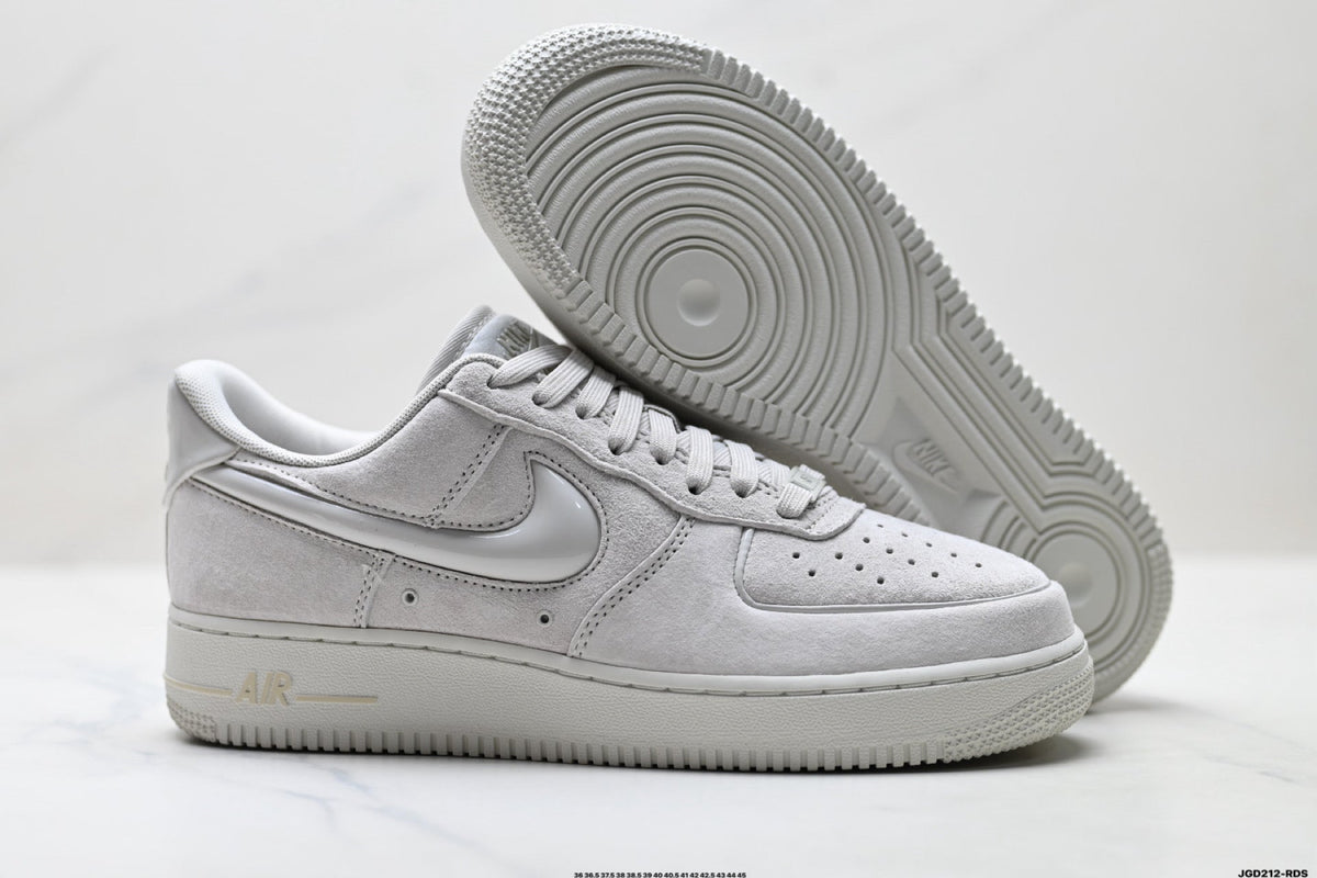 Nike Air Force 1 Low Triple White Unisex Sneakers Style 10