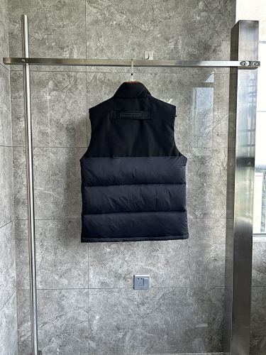 Canada Goose Puffer Vest in Black with Stand Collar