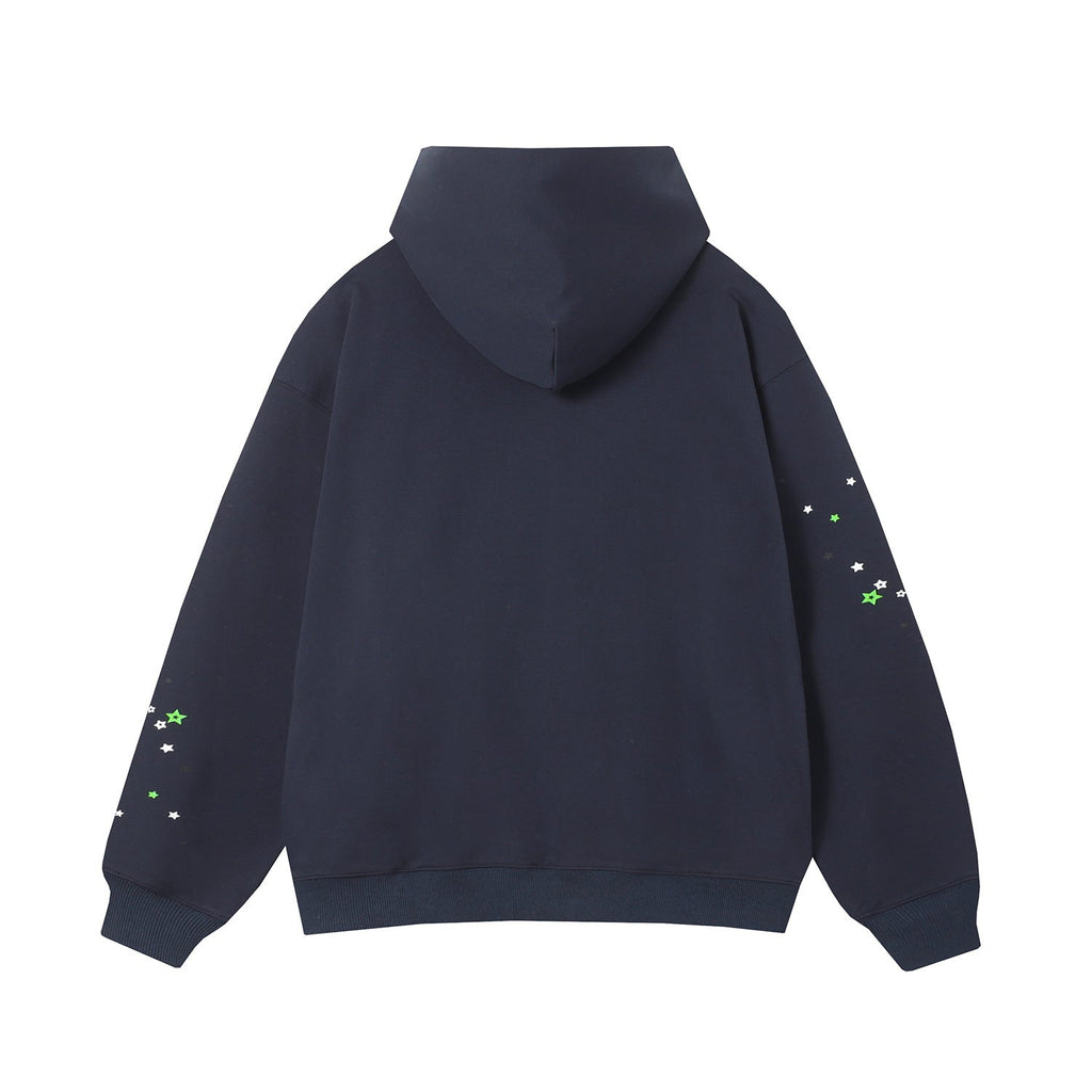 Sp5der Wait Web Hoodie Slate Grey SS23