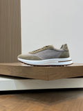 Loro Piana Men's Lace-Up Sneakers