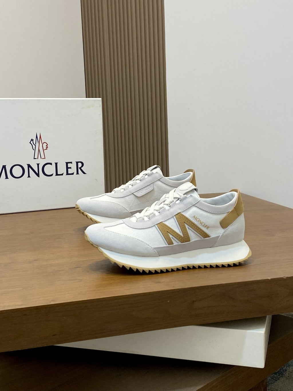 Moncler Men's Low-Top Mesh Sneakers
