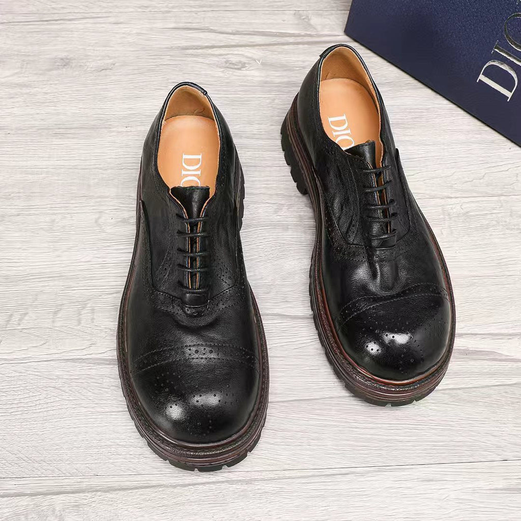 Dior Lace-Up Brogue Shoes
