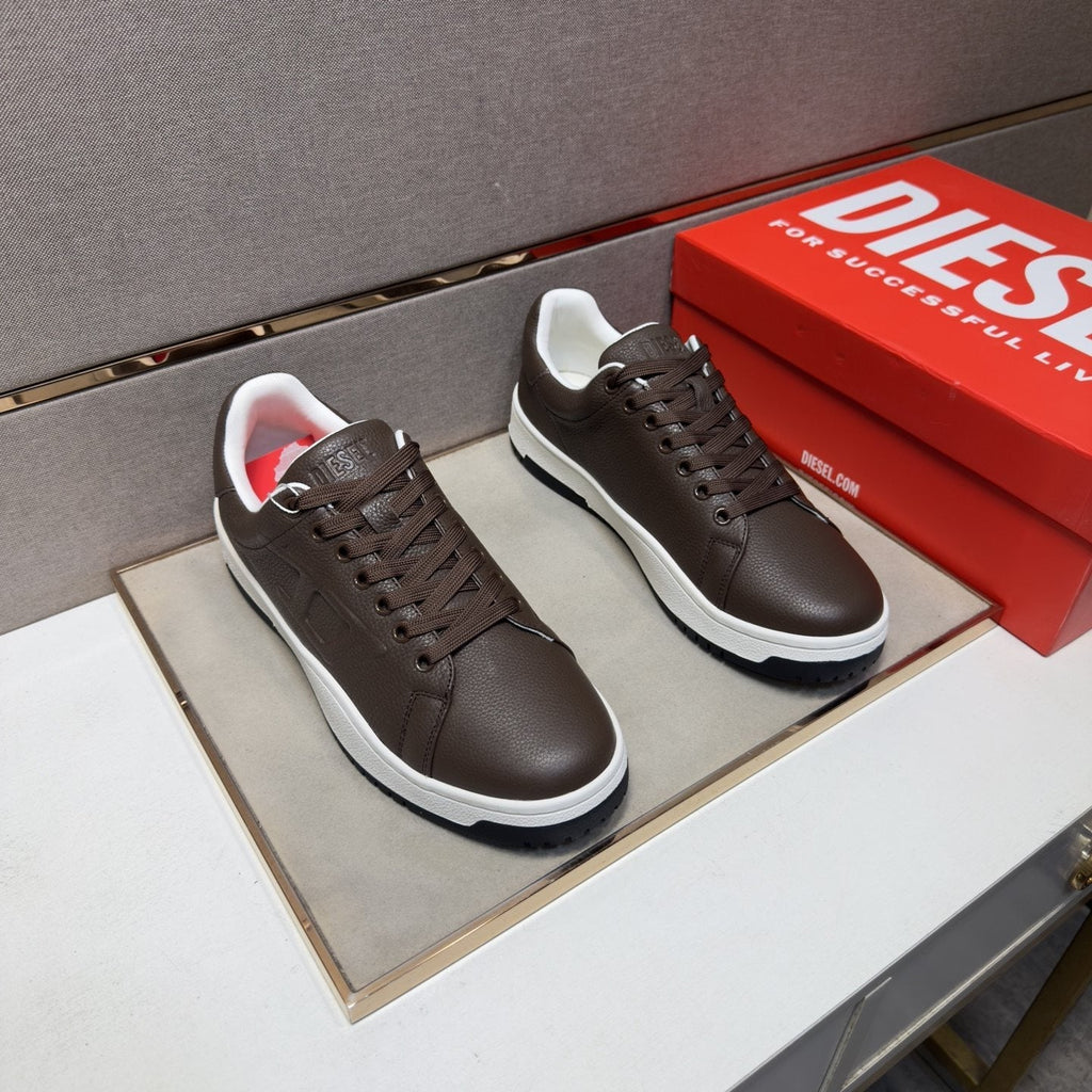 Diesel Men's Paneled Low-Top Sneakers