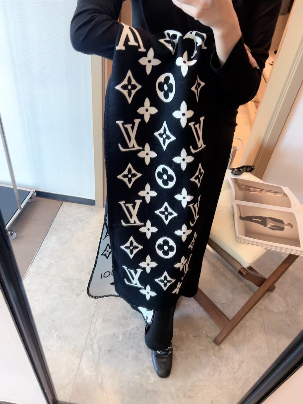 Louis Vuitton Monogram Scarf