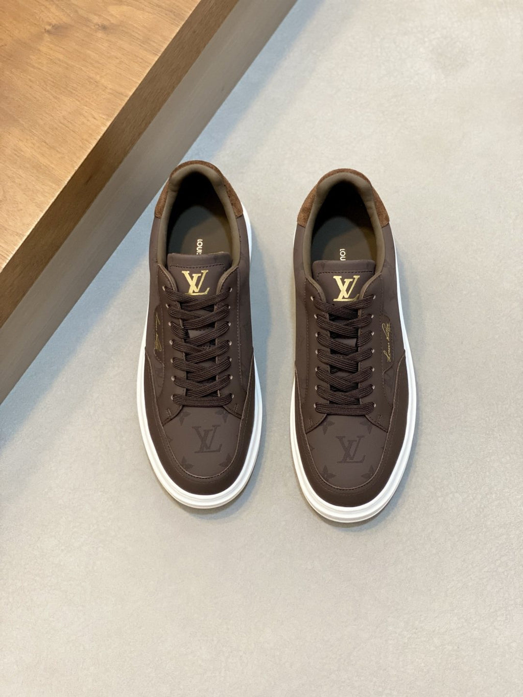 Louis Vuitton Patterned Low-Top Sneakers