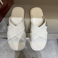Gucci Cross-Strap Slide Sandals
