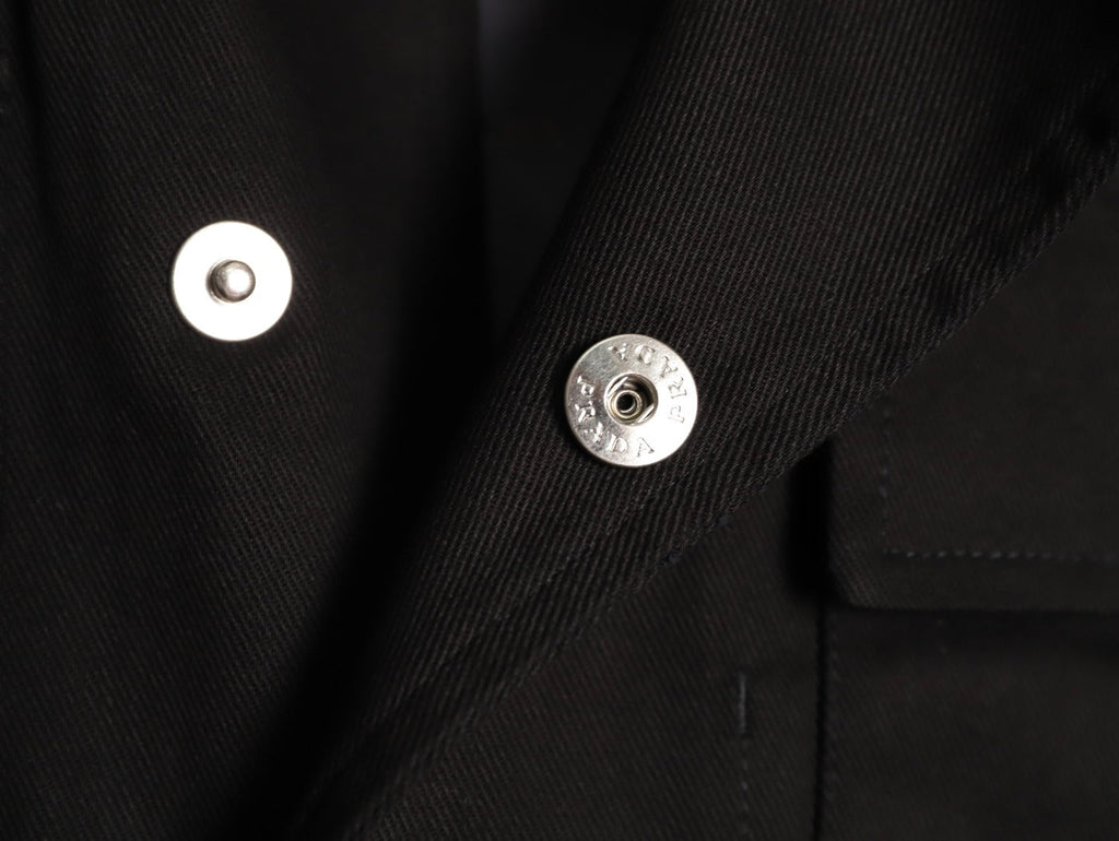 Prada Four-Pocket Workwear Jacket - Black